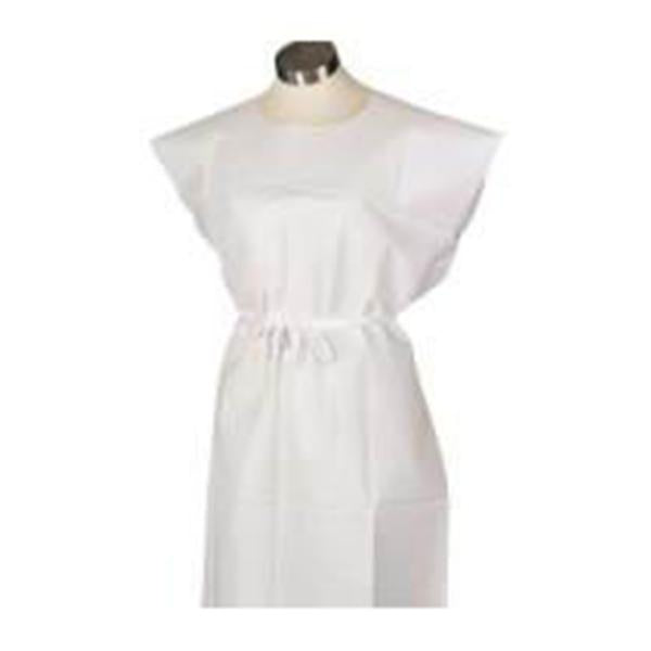 Gown Exam Encore 30 in x 42 in White 3 Ply 50/Ca